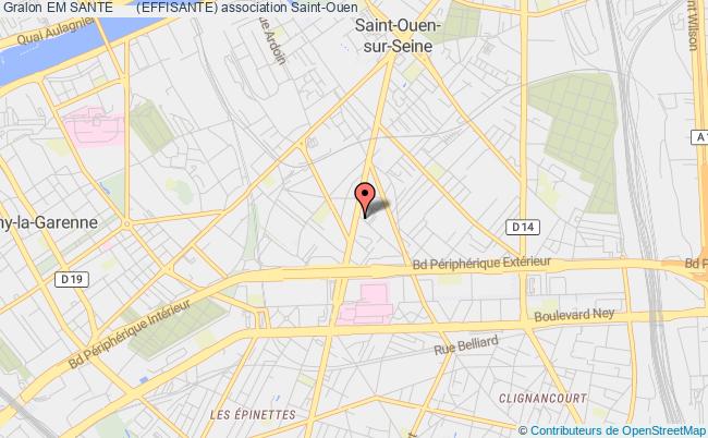 plan association Em Sante      (effisante) Saint-Ouen-sur-Seine