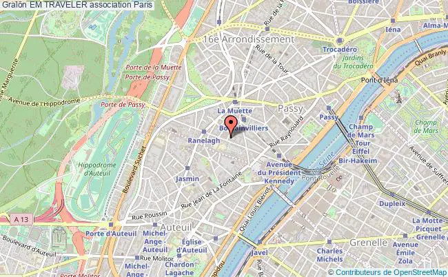 plan association Em Traveler Paris