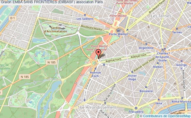 plan association Emba Sans Frontieres (embasf) Paris