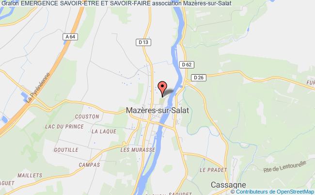 plan association Emergence Savoir-etre Et Savoir-faire Mazères-sur-Salat