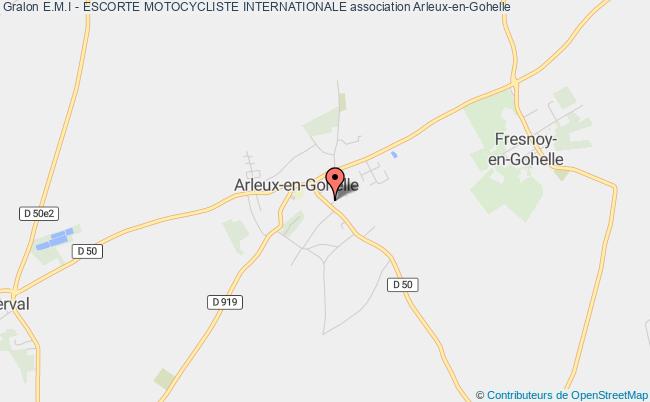 plan association E.m.i - Escorte Motocycliste Internationale Arleux-en-Gohelle