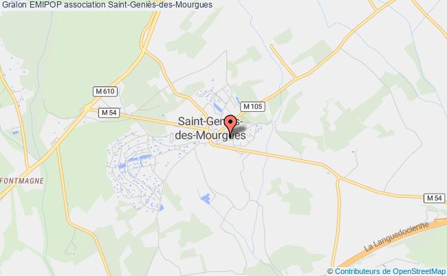 plan association Emipop Saint-Geniès-des-Mourgues