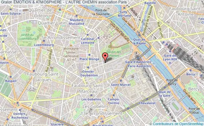 plan association Émotion & Atmosphere - L'autre Chemin Paris
