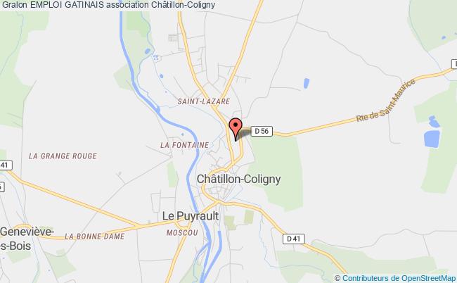 plan association Emploi Gatinais Châtillon-Coligny