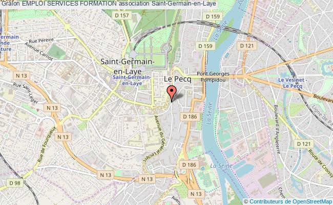plan association Emploi Services Formation Saint-Germain-en-Laye