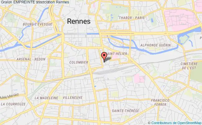 plan association Empreinte Rennes