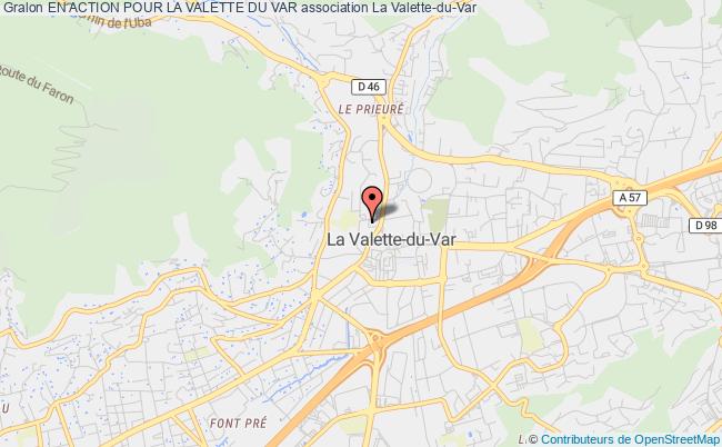 plan association En Action Pour La Valette Du Var La Valette-du-Var