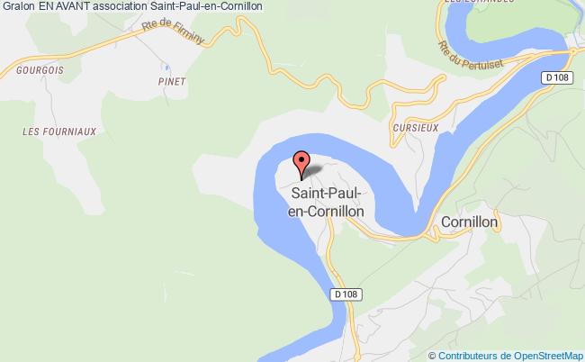 plan association En Avant Saint-Paul-en-Cornillon