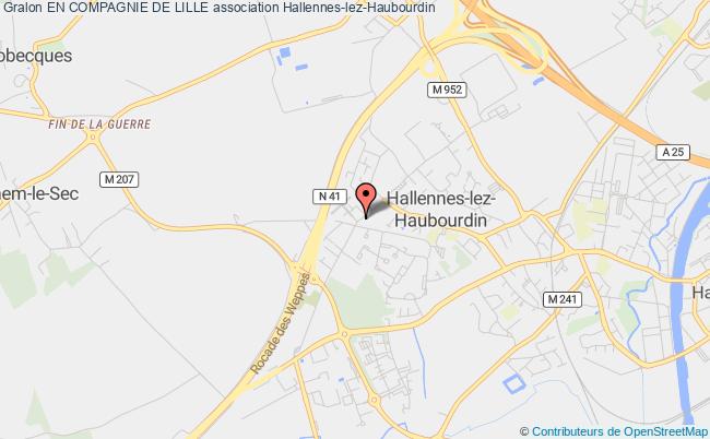 plan association En Compagnie De Lille Hallennes-lez-Haubourdin