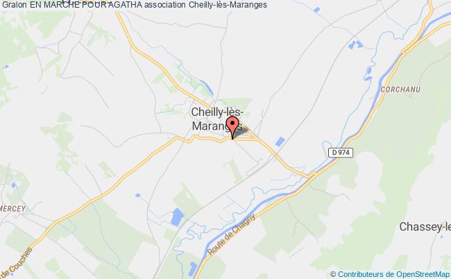 plan association En Marche Pour Agatha Cheilly-lès-Maranges