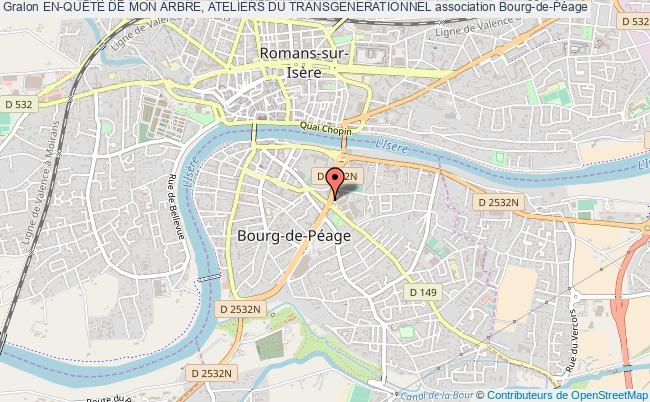 plan association En-quÊte De Mon Arbre, Ateliers Du Transgenerationnel Bourg-de-Péage