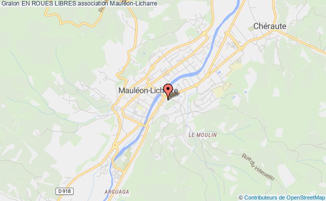 plan association En Roues Libres Mauléon-Licharre