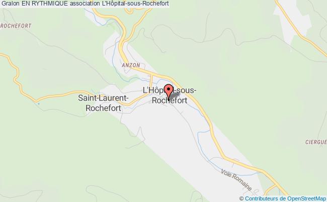 plan association En Rythmique Hôpital-sous-Rochefort