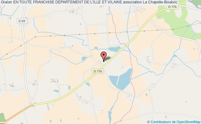 plan association En Toute Franchise DÉpartement De L'ille Et Vilaine La    Chapelle-Bouëxic