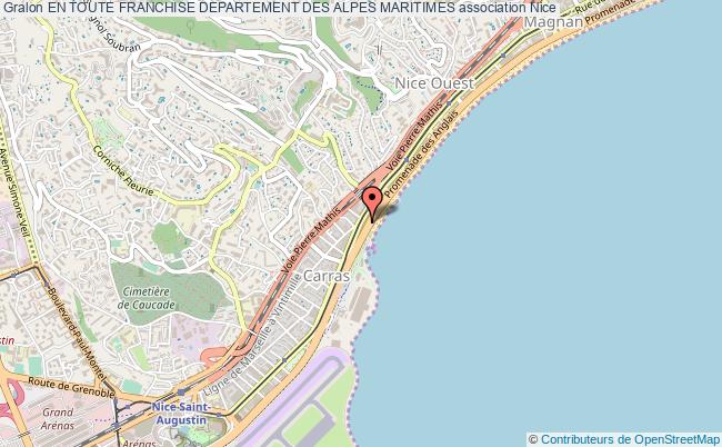 plan association En Toute Franchise Departement Des Alpes Maritimes Nice