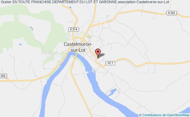plan association En Toute Franchise Departement Du Lot Et Garonne Castelmoron-sur-Lot