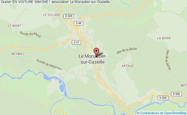 plan association En Voiture Simone ! Monastier-sur-Gazeille
