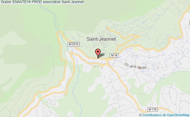 plan association Enanteya Prod Saint-Jeannet