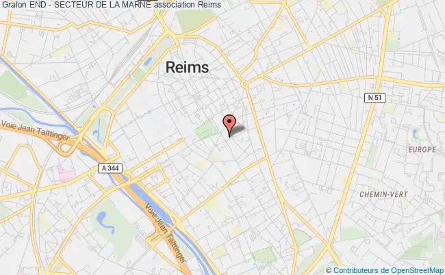 plan association End - Secteur De La Marne Reims
