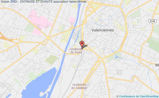 plan association Endi - Entraide Et Dignite Valenciennes