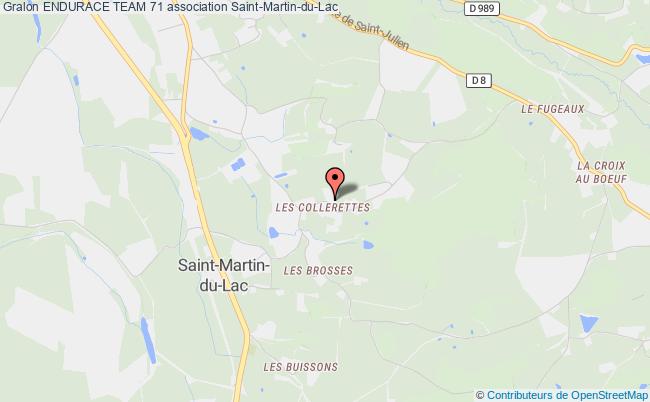 plan association Endurace Team 71 Saint-Martin-du-Lac