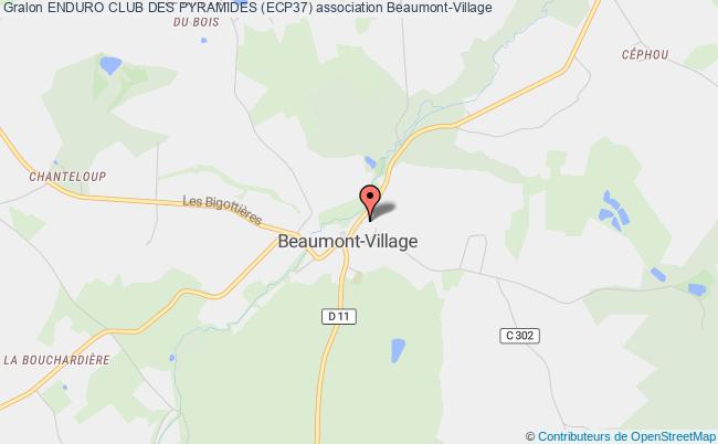 plan association Enduro Club Des Pyramides (ecp37) Beaumont-Village