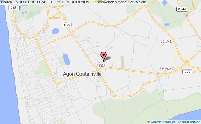 plan association Enduro Des Sables D'agon-coutainville Agon-Coutainville