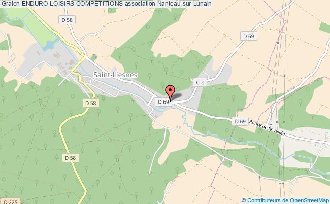 plan association Enduro Loisirs CompÉtitions Nanteau-sur-Lunain