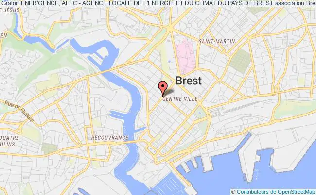 plan association Ener'gence, Alec - Agence Locale De L'Énergie Et Du Climat Du Pays De Brest Brest