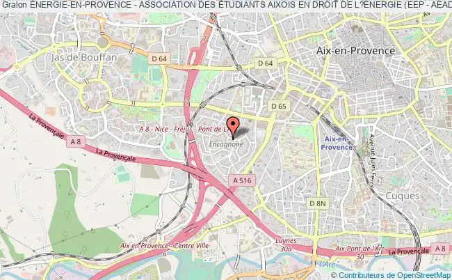 plan association Énergie-en-provence - Association Des Étudiants Aixois En Droit De L?Énergie (eep - Aeade) Aix-en-Provence