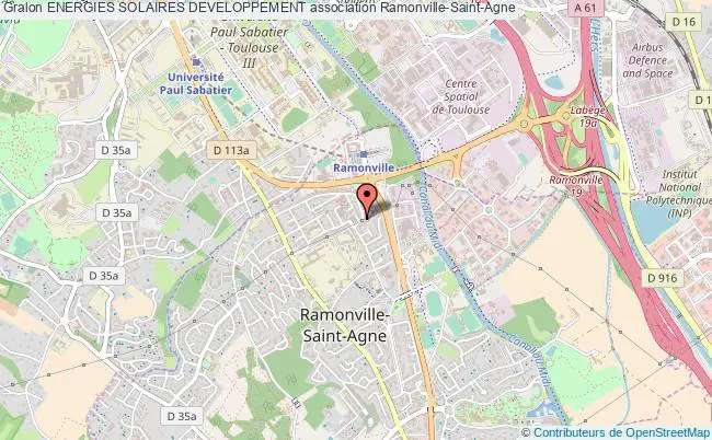 plan association Energies Solaires Developpement Ramonville-Saint-Agne