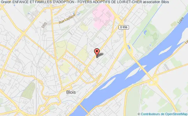plan association Enfance Et Familles D'adoption - Foyers Adoptifs De Loir-et-cher Blois