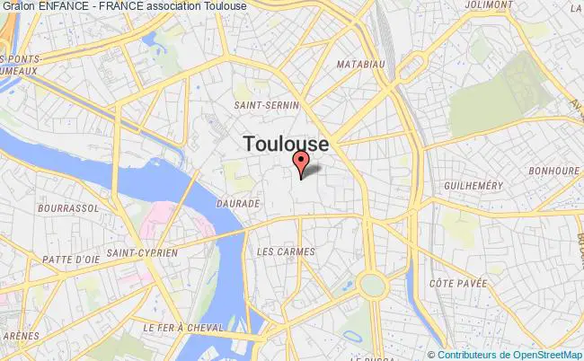 plan association Enfance - France Toulouse