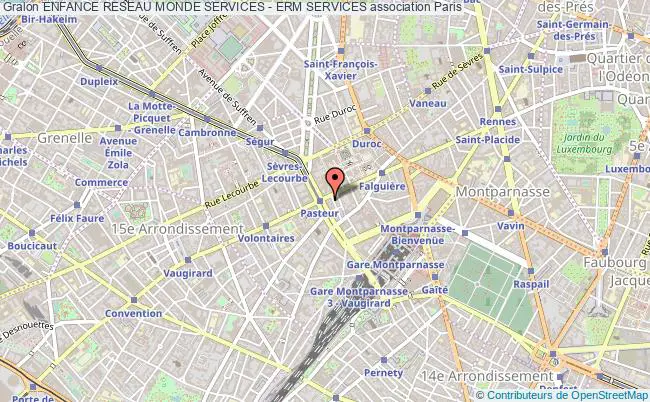 plan association Enfance Reseau Monde Services - Erm Services Paris