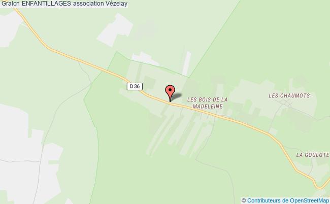 plan association Enfantillages Vézelay