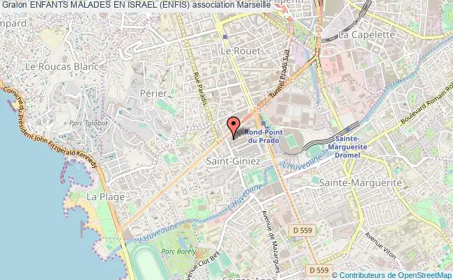 plan association Enfants Malades En Israel (enfis) Marseille