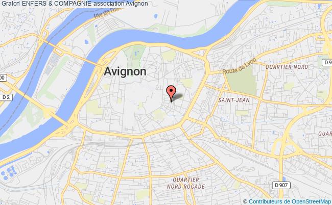 plan association Enfers & Compagnie Avignon