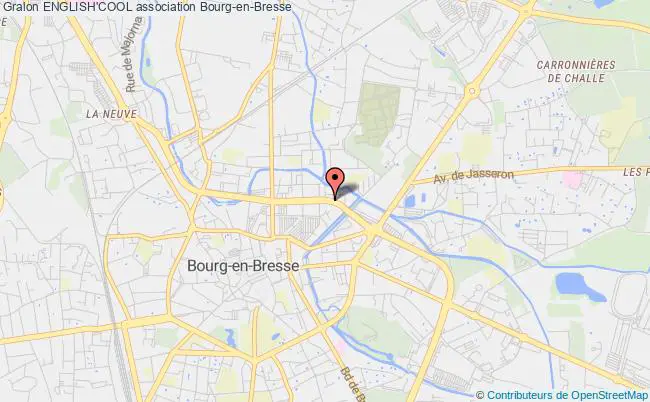 plan association English'cool Bourg-en-Bresse