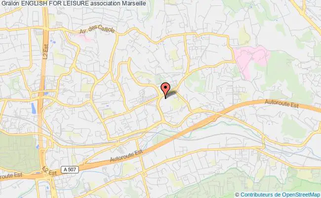 plan association English For Leisure Marseille 11