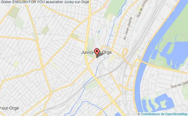 plan association English For You Juvisy-sur-Orge