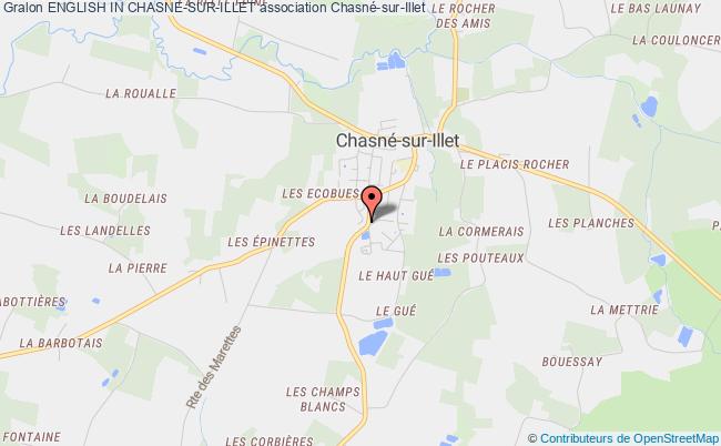 plan association English In Chasne-sur-illet Chasné-sur-Illet