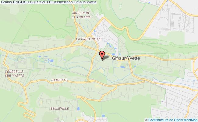 plan association English Sur Yvette Gif-sur-Yvette
