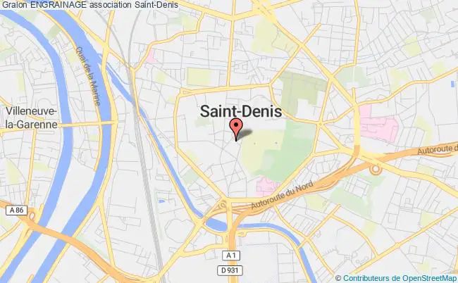 plan association Engrainage Saint-Denis
