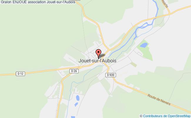 plan association EnjouÉ Jouet-sur-l'Aubois