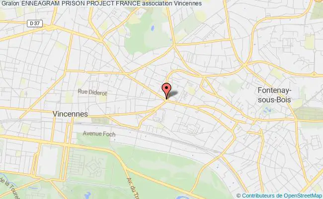 plan association Enneagram Prison Project France Vincennes