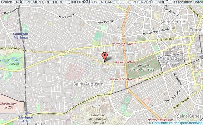 plan association Enseignement, Recherche, Information En Cardiologie Interventionnelle Bordeaux