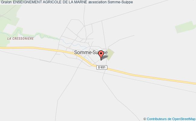 plan association Enseignement Agricole De La Marne Somme-Suippe
