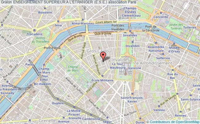 plan association Enseignement Superieur A L'etranger (e.s.e.) Paris