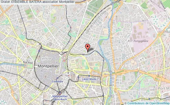 plan association Ensemble Batera Montpellier