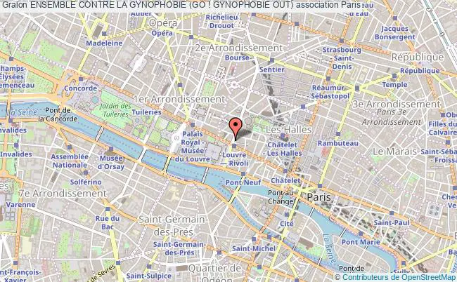 plan association Ensemble Contre La Gynophobie (go ! Gynophobie Out) Paris
